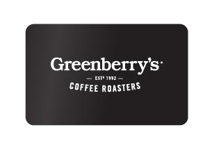 Greenberry’s Coffee Gift Card – small-batch, hand-roasted craft coffee from the heart of the Blue Ridge Mountains of Charlottesville, VA. Central Virginia’s oldest continuously running coffee roaster, since 1992.